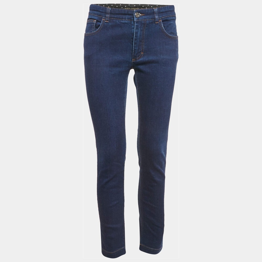 Dolce Gabbana Blue Denim Kate Jeans M Waist 30