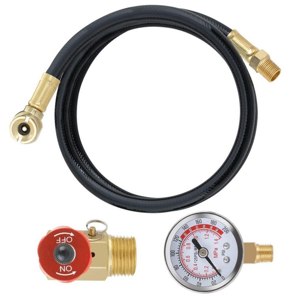 Accurate Pressure Monitoring with Gauge Essential Air Tank Accessories-image
