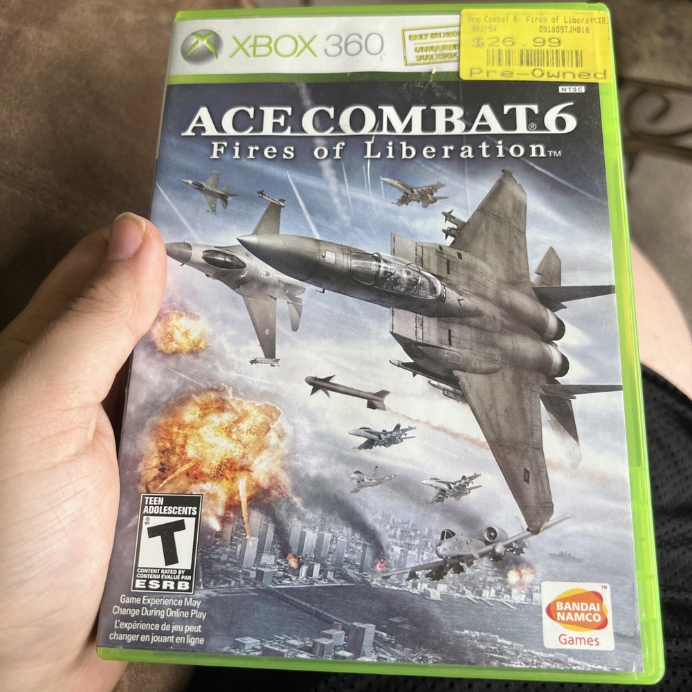 Ace Combat 6: Fires of Liberation (Microsoft Xbox 360, 2007)-image