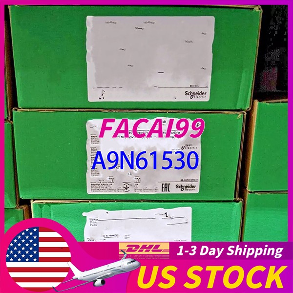 Schneider Electric A9N61530 C60H-DC 15A circuit Breaker, C-Curve, DC, New