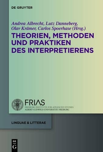 Various authors Theorien, Methoden und Praktiken des Interpretierens (Hardback)