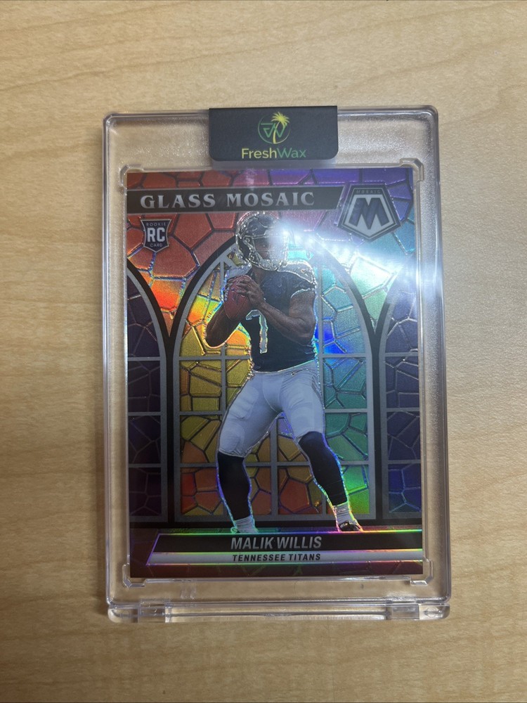 2022 Panini Mosaic Malik Willis Glass Mosaic GM-23 (RC)