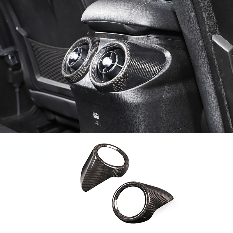 Alfa Romeo Giulia 2017-2019 Real Carbon Fiber Interior Trim Kit
