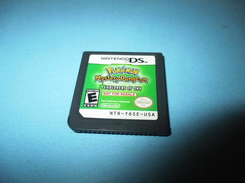 Pokemon Mystery Dungeon Explorers of Sky (Nintendo DS) Not For Resale Kiosk Demo