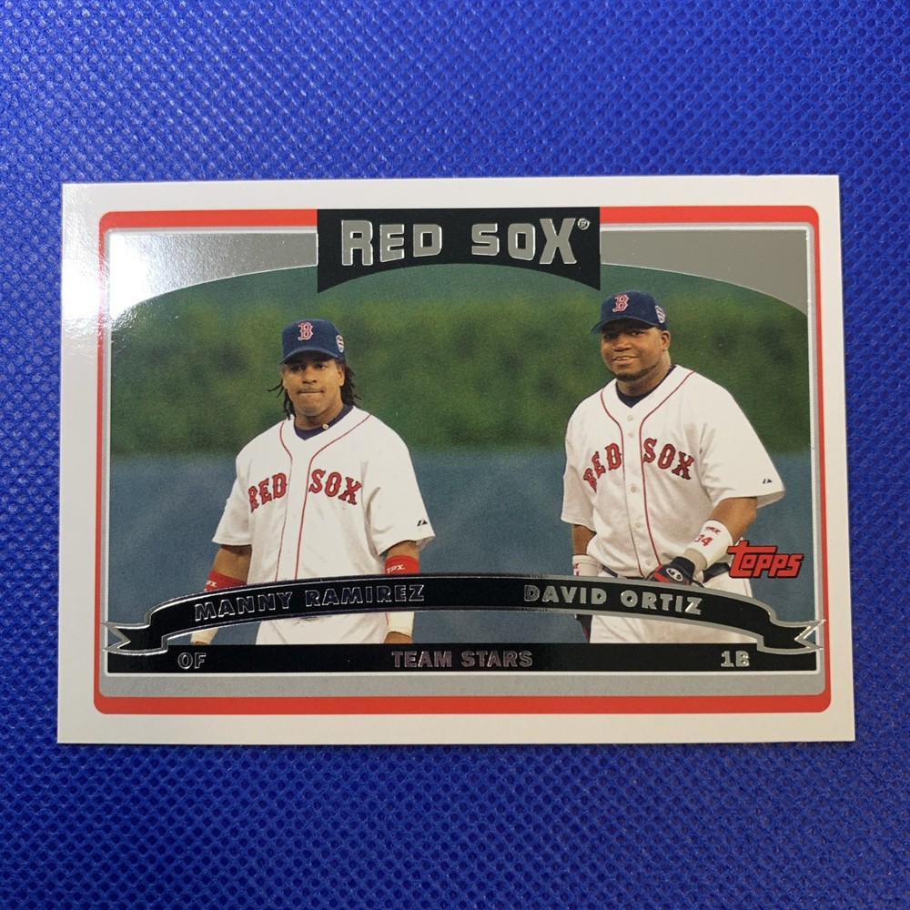 2006 Topps #329 Manny Ramirez / David Ortiz TS  Boston Red Sox