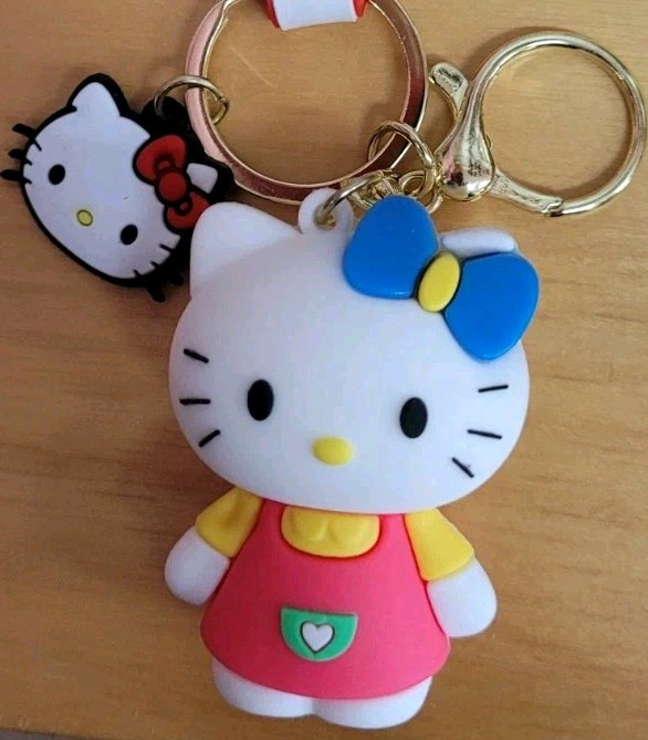 Hello Kitty Keychains for Bags and Keys