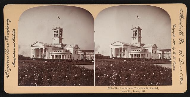 Photo:The Auditorium, Tennessee Centennial, Nashville, Tenn., 1897