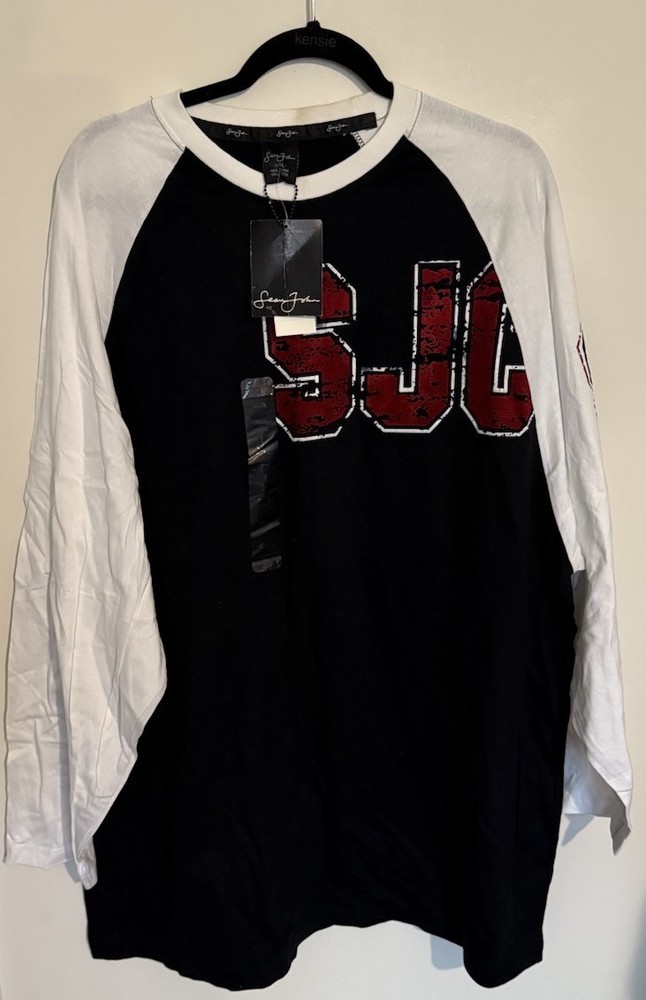Vintage Sean John Y2K Hip Hop Rap Tee 3XL Long Sleeve Deadstock NWT 00s