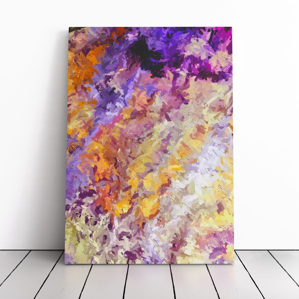 Evince Abstract Canvas Wall Art Print Framed Picture Home Decor Living Room