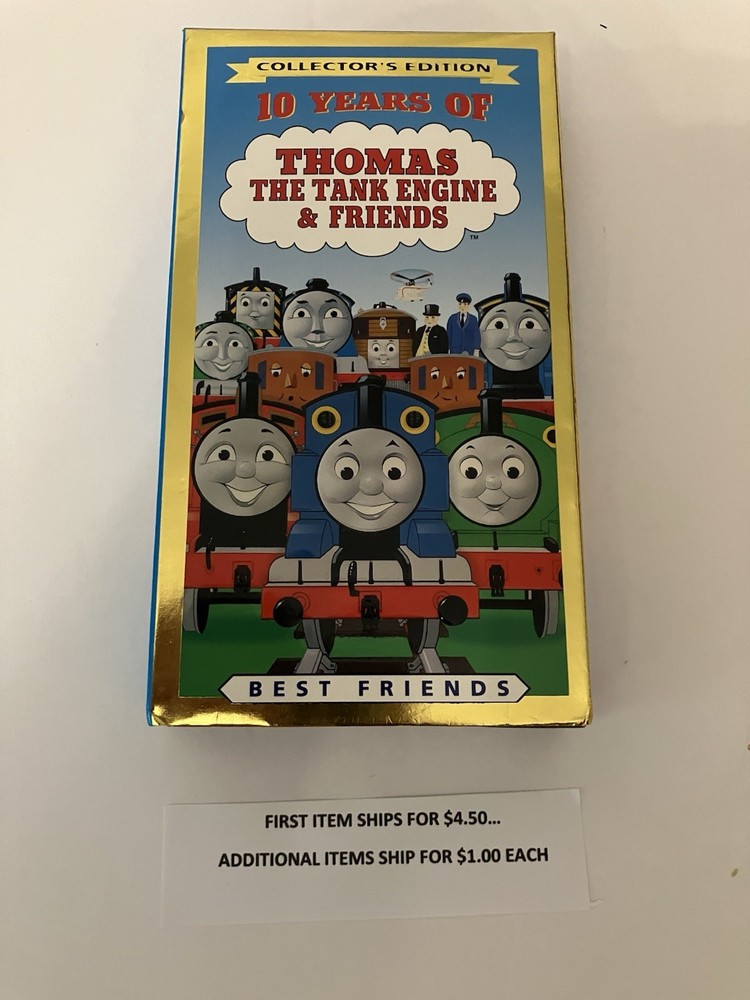 VHS Tape     Thomas & Friends - Best Friends    $4.00     Shipping  $4.50/$1.00