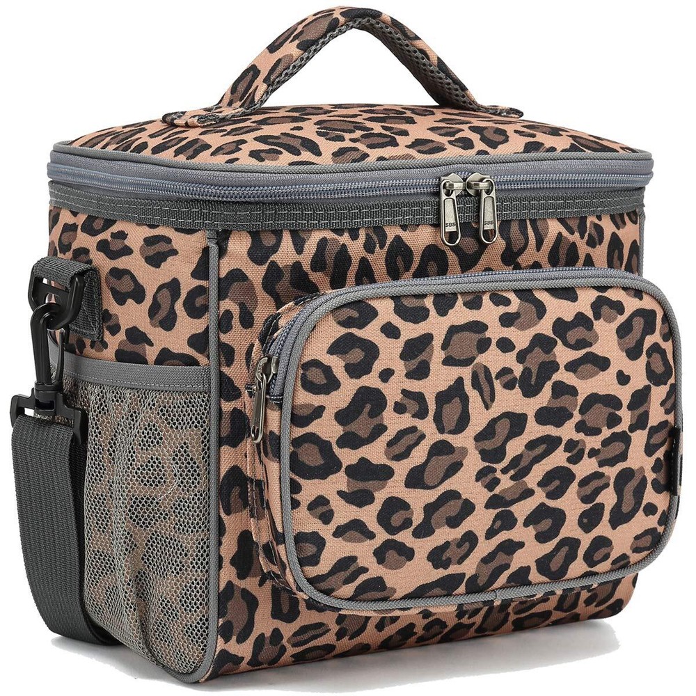Insulated Reusable Lunch Bag Adult Large Lunch Box for Women and Men with Adj...