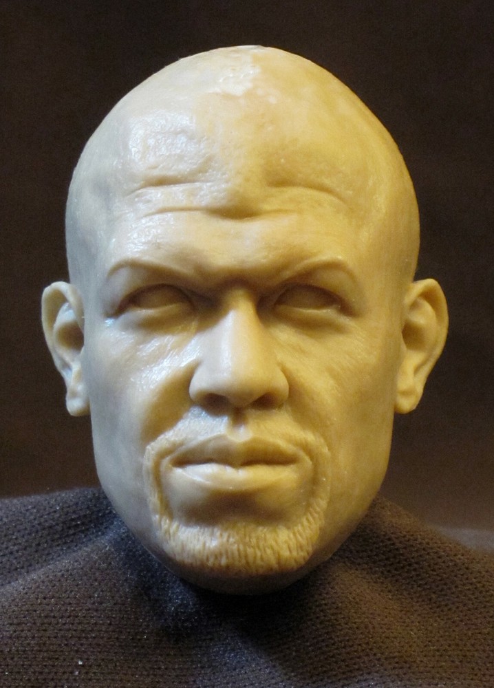 CUSTOM RESIN UNPAINTED HEAD SCULPT, Action figures 1/6 scale V-135