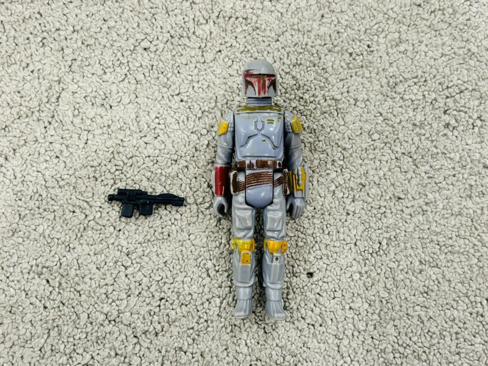 Vintage Star Wars 1979 Boba Fett Action Figure w/original Blaster Hong Kong