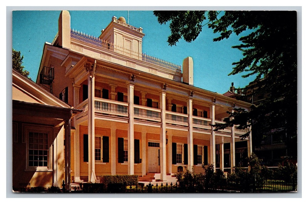 Salt Lake City, UT Utah, Beehive House, Unposted Chrome Postcard
