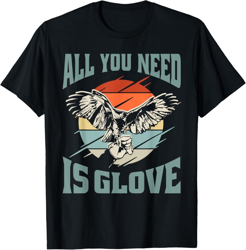 Falconry Hawk Glove Falcon T-Shirt Hoodie