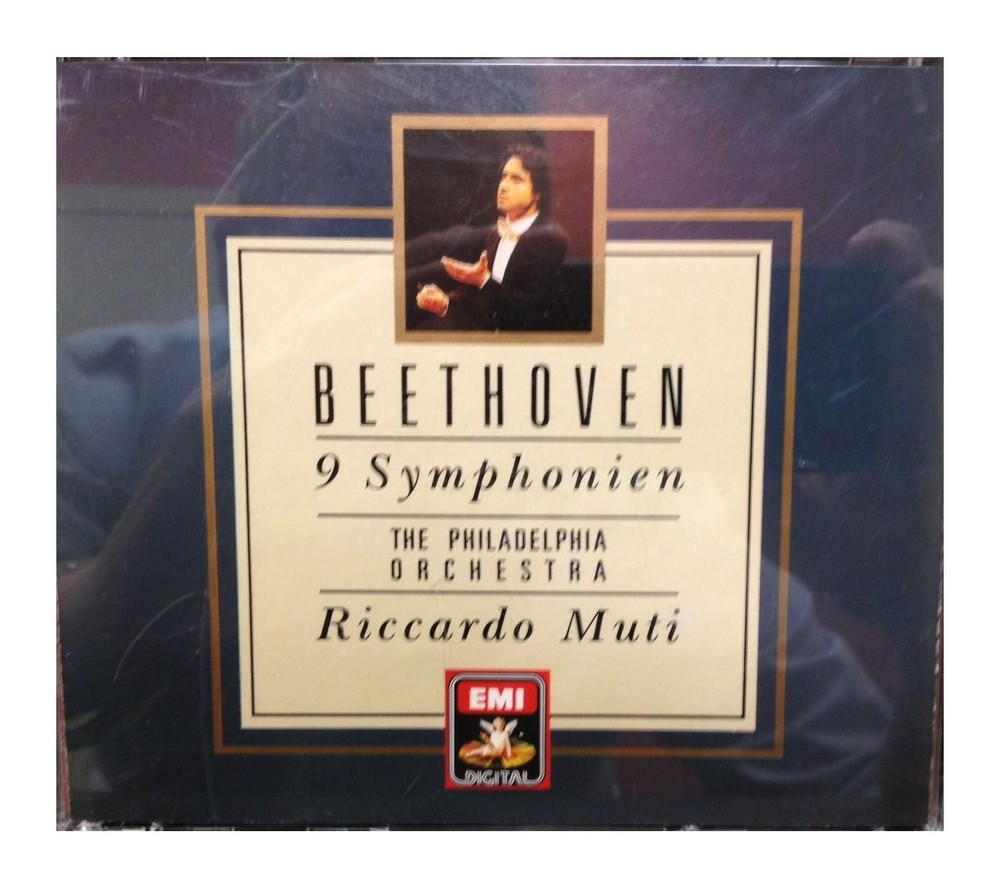Beethoven; Muti; Philadelphia Orch, Beethoven Symphony No 9 - Studer Z, audioCD