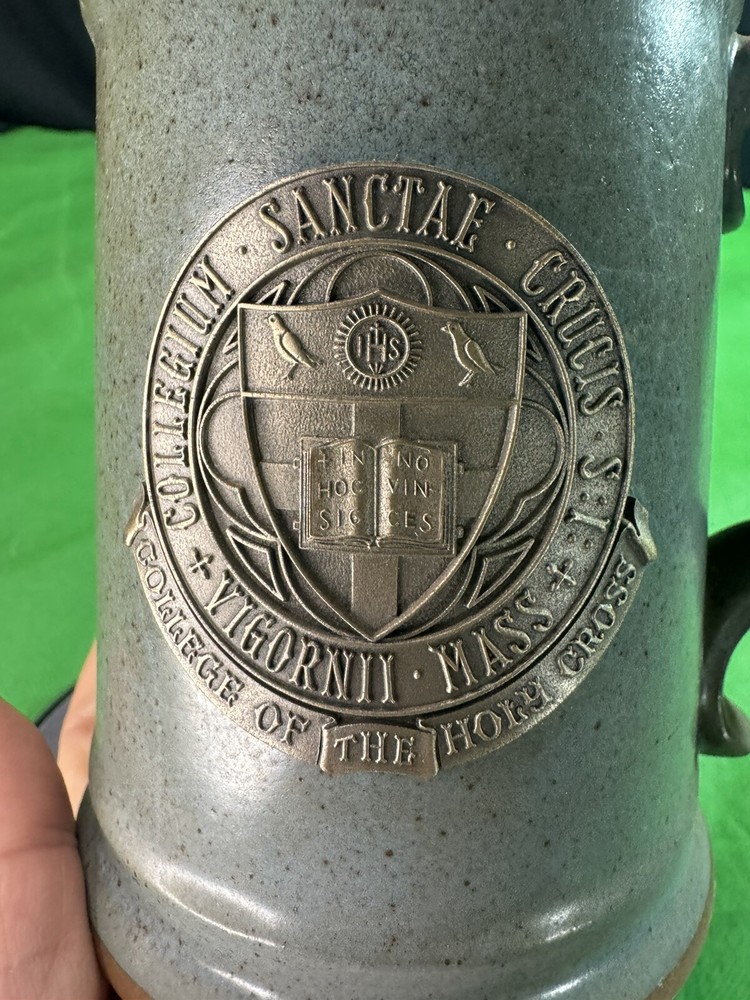 Vintage Holy Cross College Ceramic Mug 4.8 Inch by Creative Modeling & Die Co