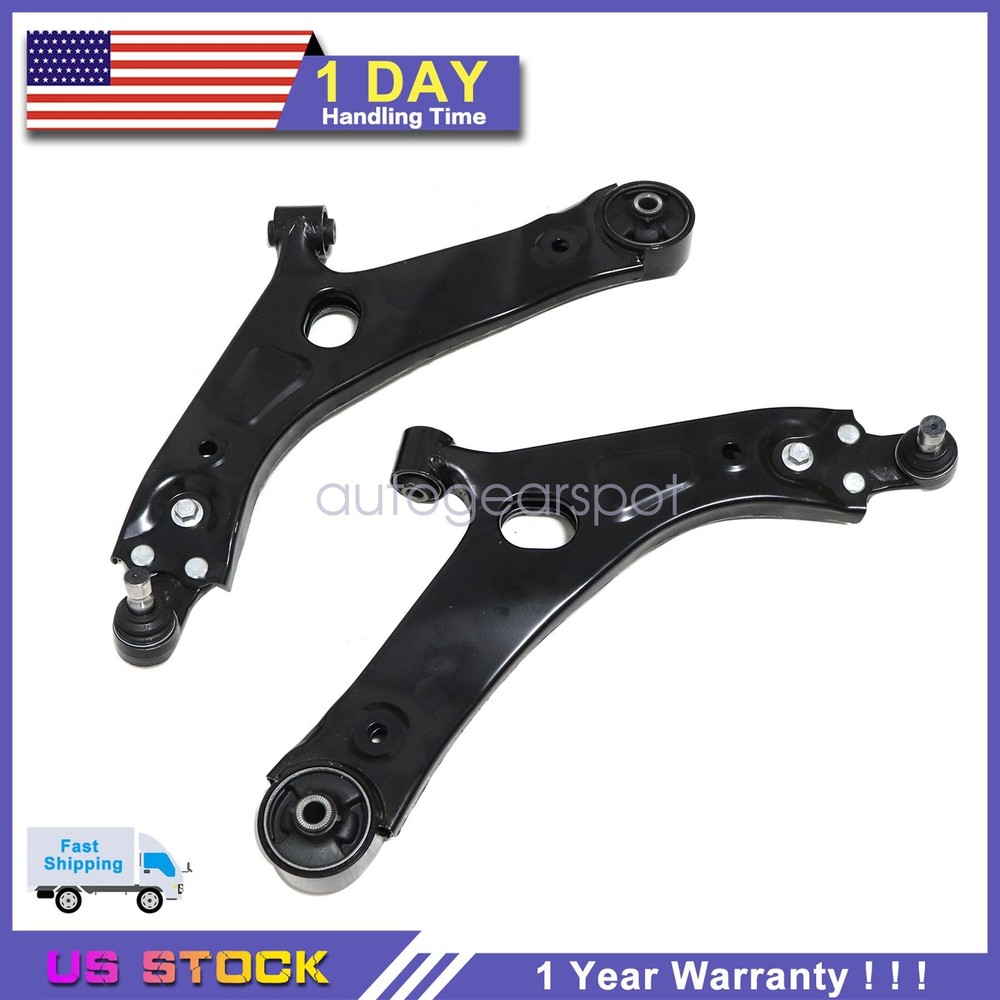 2Pc For Hyundai Tucson For Kia Sportage Front Lower Control Arms w/Ball Joints