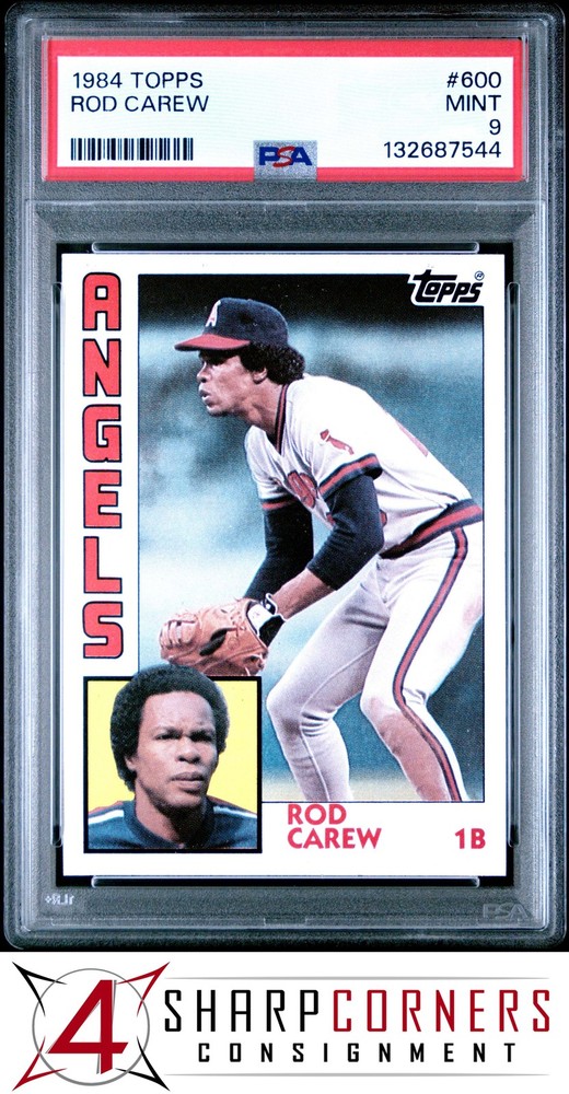 1984 Topps #600 Rod Carew Angels Hof Psa 9Over 20 years of trusted service on eBay. Shop today!