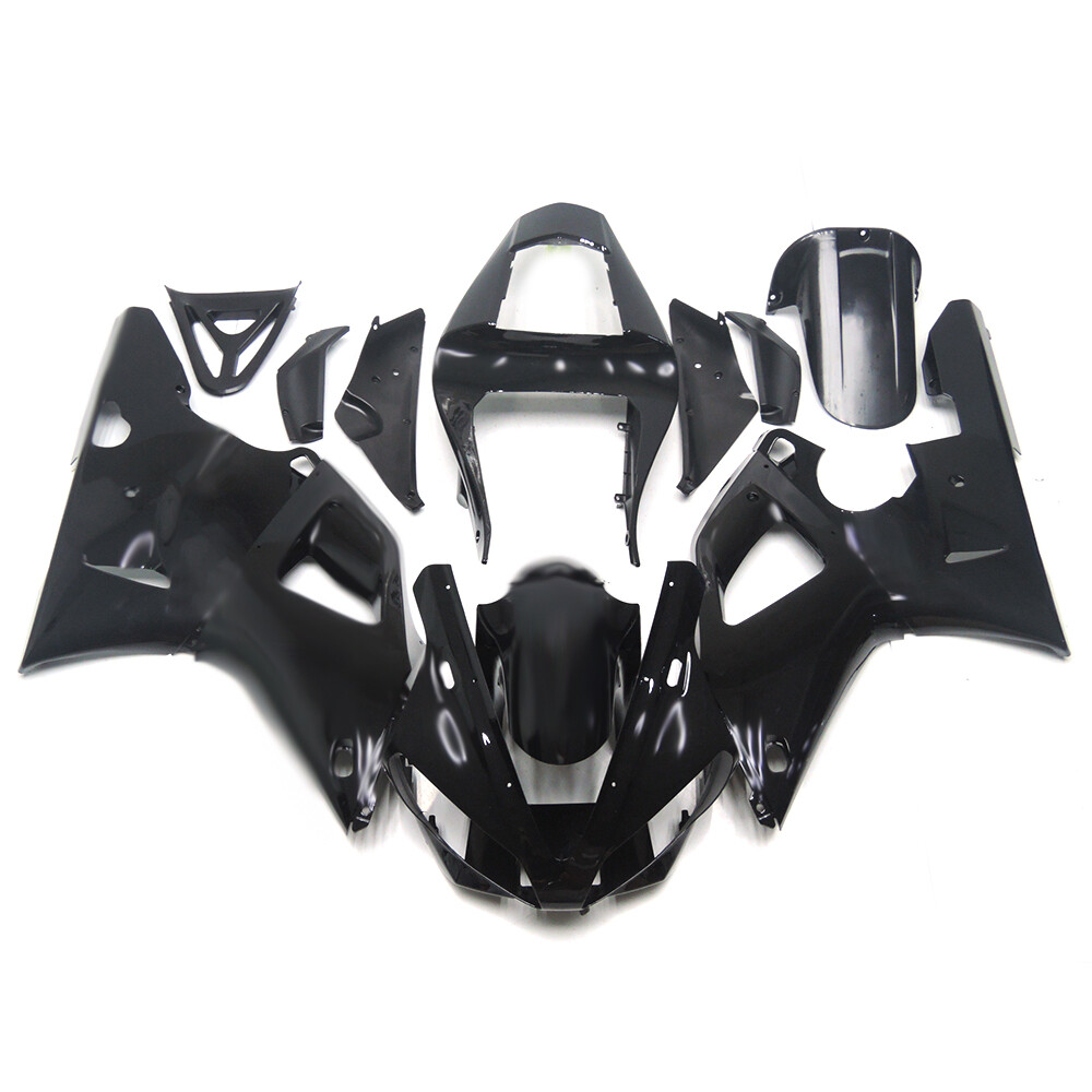 Matte Black Fairings for Yamaha R1 00 01 2000 2001 YZF1000 R1 Plastic Bodywork