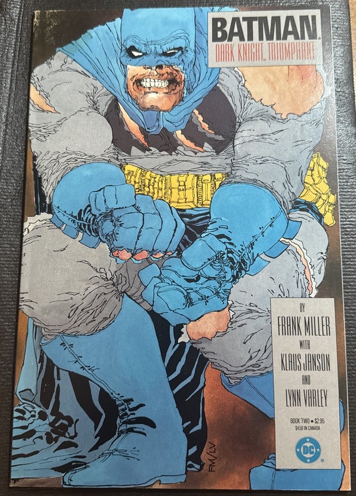 Batman: Dark Knight Triumphant Book Two by Frank Miller 1986 First Printing