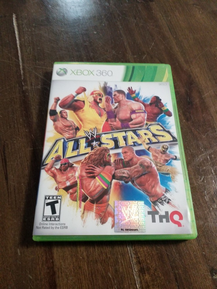 WWE All Stars (Microsoft Xbox 360, 2011) No Manual! Tested & Working!