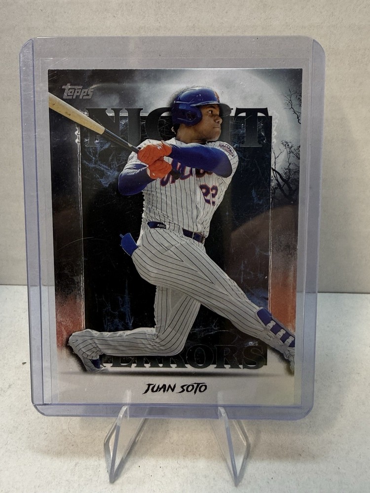 2025 Topps Update Baseball #NT-8 Juan Soto New York Mets Night Terrors