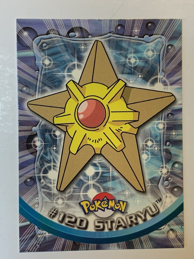 2000 Topps Pokemon #120 Staryu (D) TV Animation Series 3  FREE COMBINED SHIP