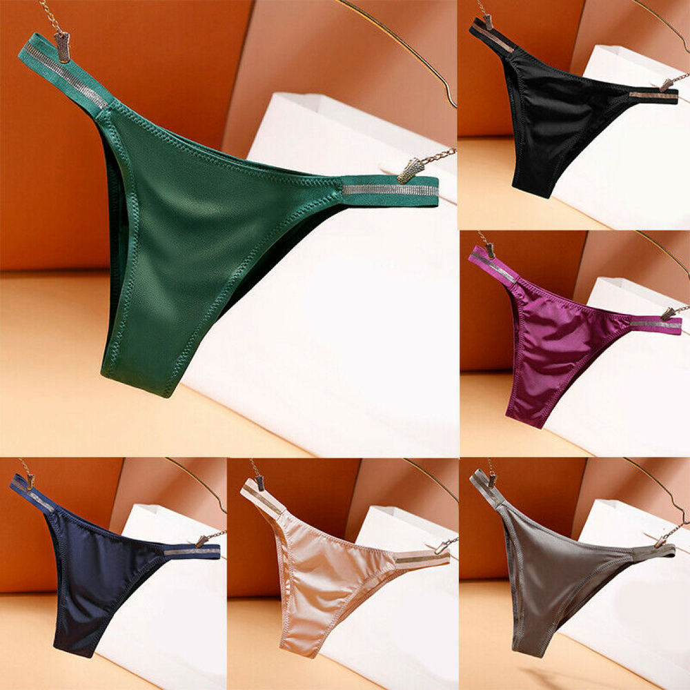 Women's Sexy G-String Panties Underwear Thongs Lingerie Briefs T-Back Knickers