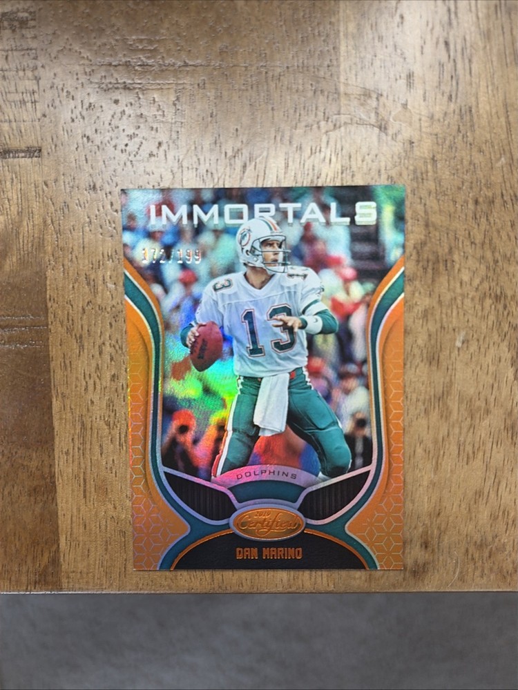 2019 Panini Certified - Immortals Dan Marino #106 Mirror Orange /199