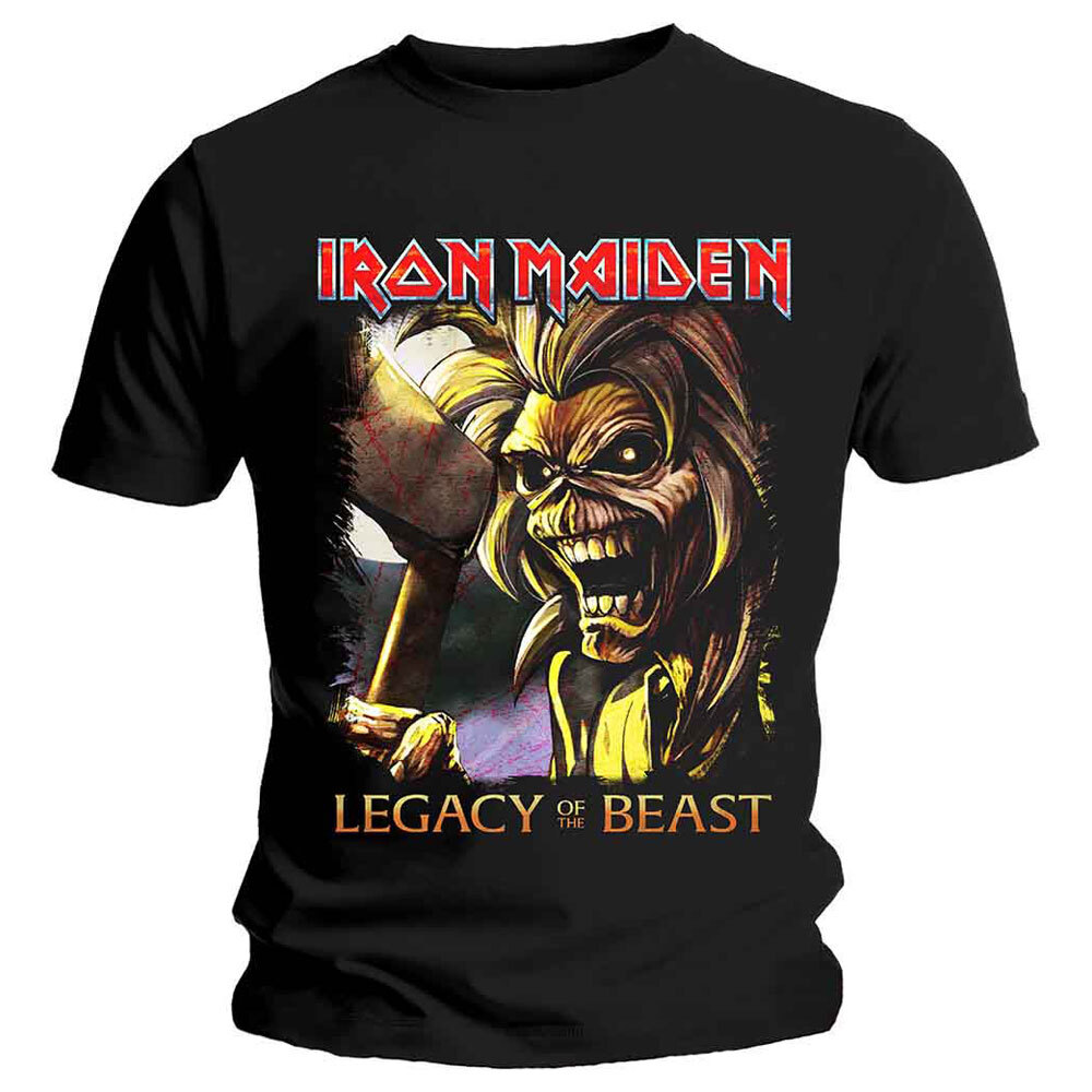 Iron Maiden Legacy Killers Graphic Tee for True Fans of Heavy Metal Rock Bands