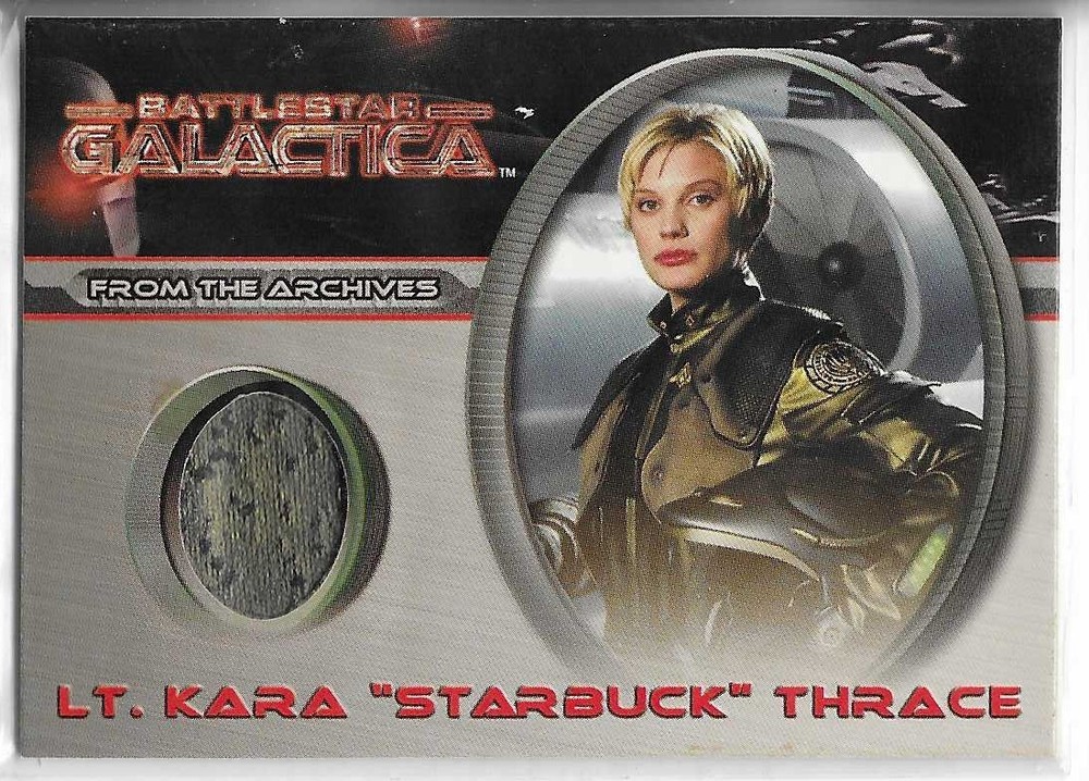 2005 Rittenhouse Battlestar Galactica Premiere Ed. CC4 costume card Starbuck