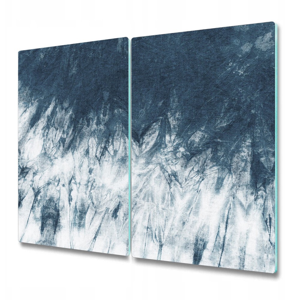 Glass Induction Ceramic Hob Cover Worktop Saver Iceberg design 2x30x52