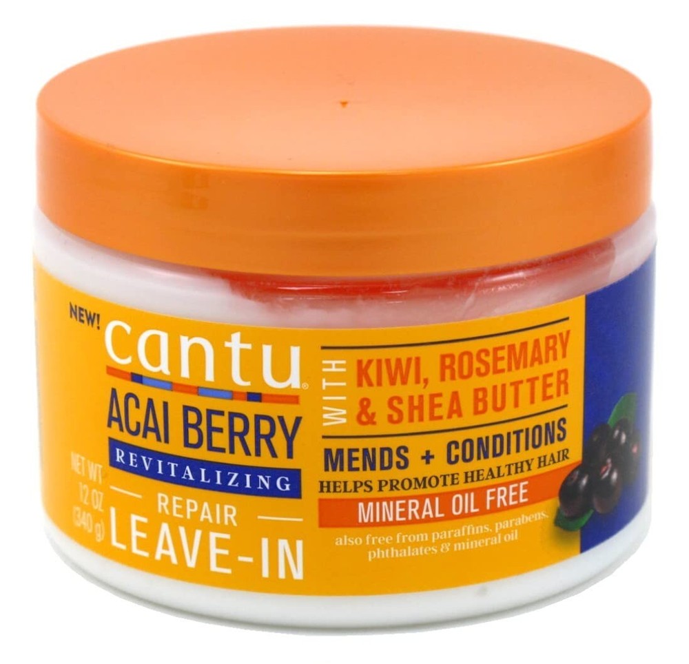 Cantu Acai Berry Leave-In Revitalizing Repair Cream 12 oz/340g-image