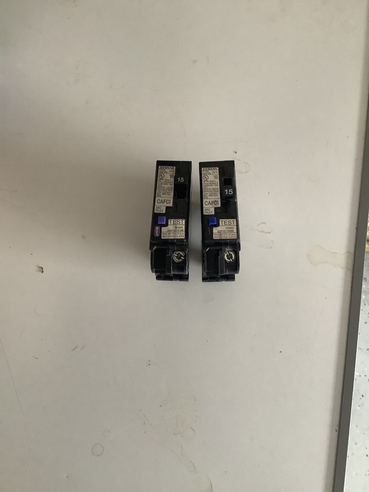 Siemens QA115AFCN 15A 1-Pole Plug-On Neutral Circuit Breaker