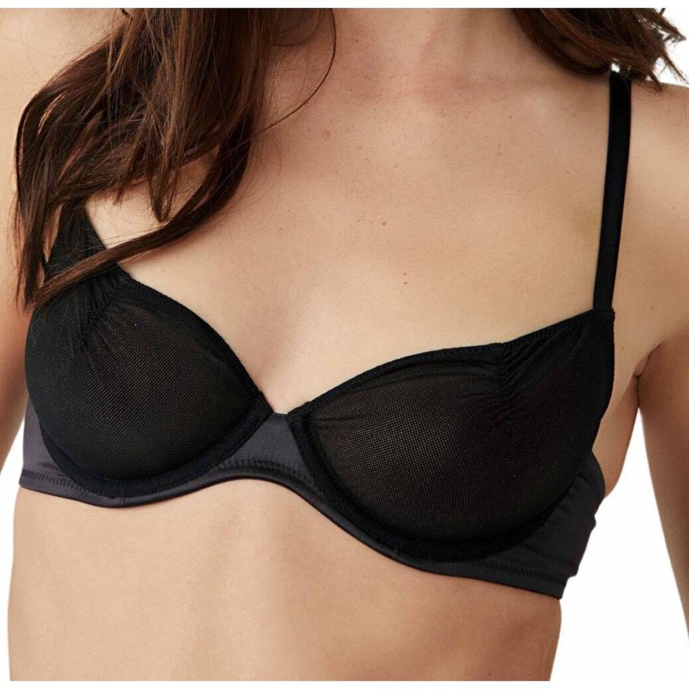 Free People Intimately FP Heartthrob Underwire Bra mesh size L