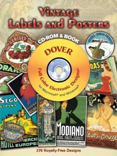 Vintage Labels and Posters CD-ROM and Book (Dover Electronic Clip Art), , Accept
