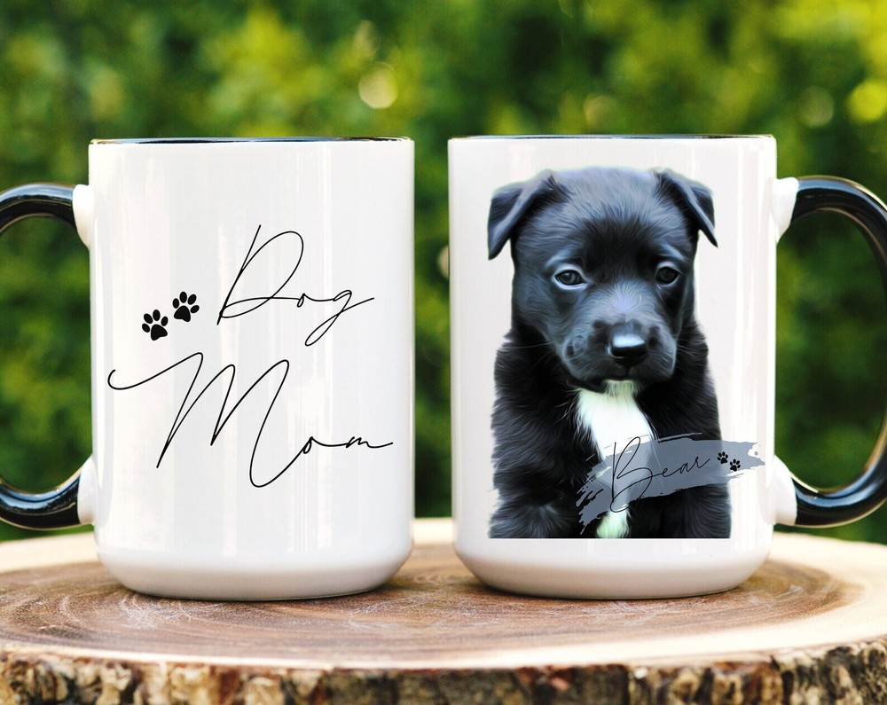 Custom Dog Mug Mothers Day Gift For Dog Mom