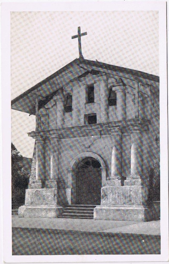 Postcard RPPC Mission Dolores San Francisco California