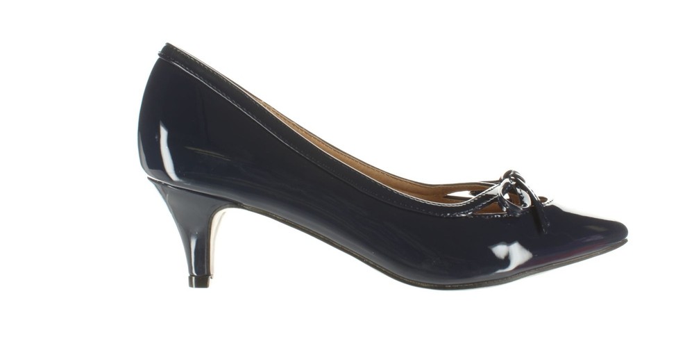 Forever Womens Aubree-17 Blue Heeled Pumps Size 6 1810515