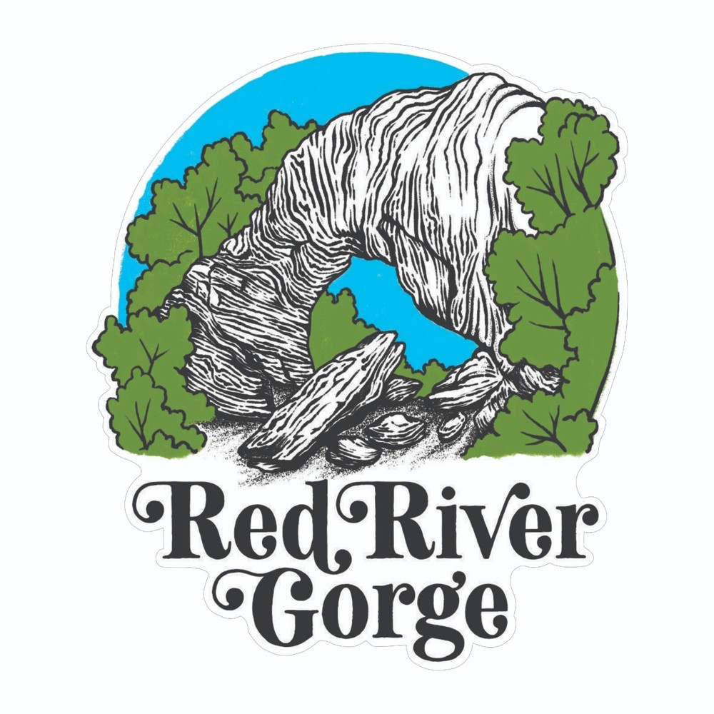 Red River Gorge Kentucky  Sticker Decal Bumper Sticker