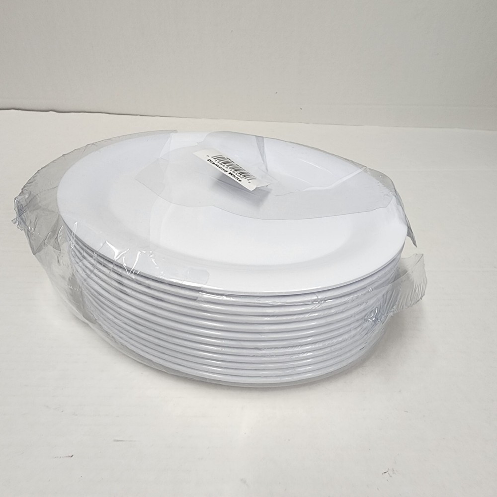 Melamine Oval Salad Platter/Dinner Plate, 9.75