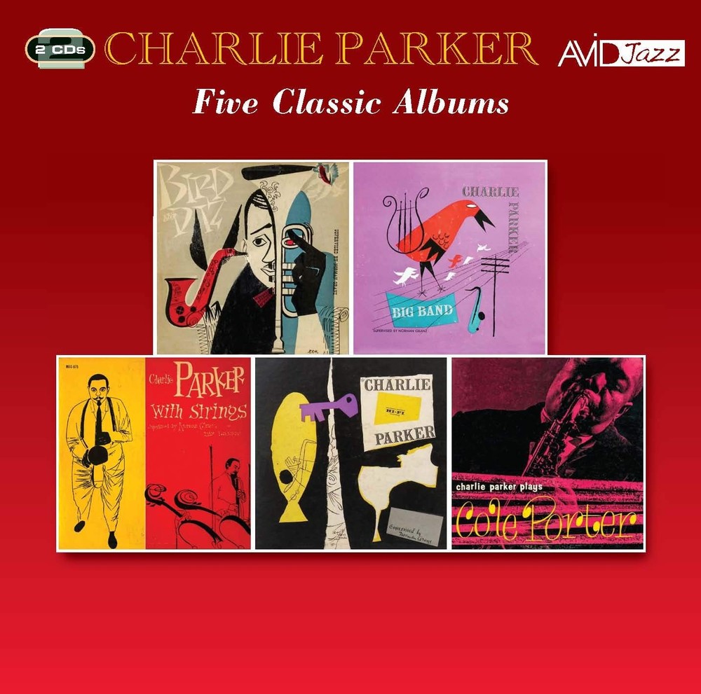 Charlie Parker Five Classic Albums Jazz Collection CD