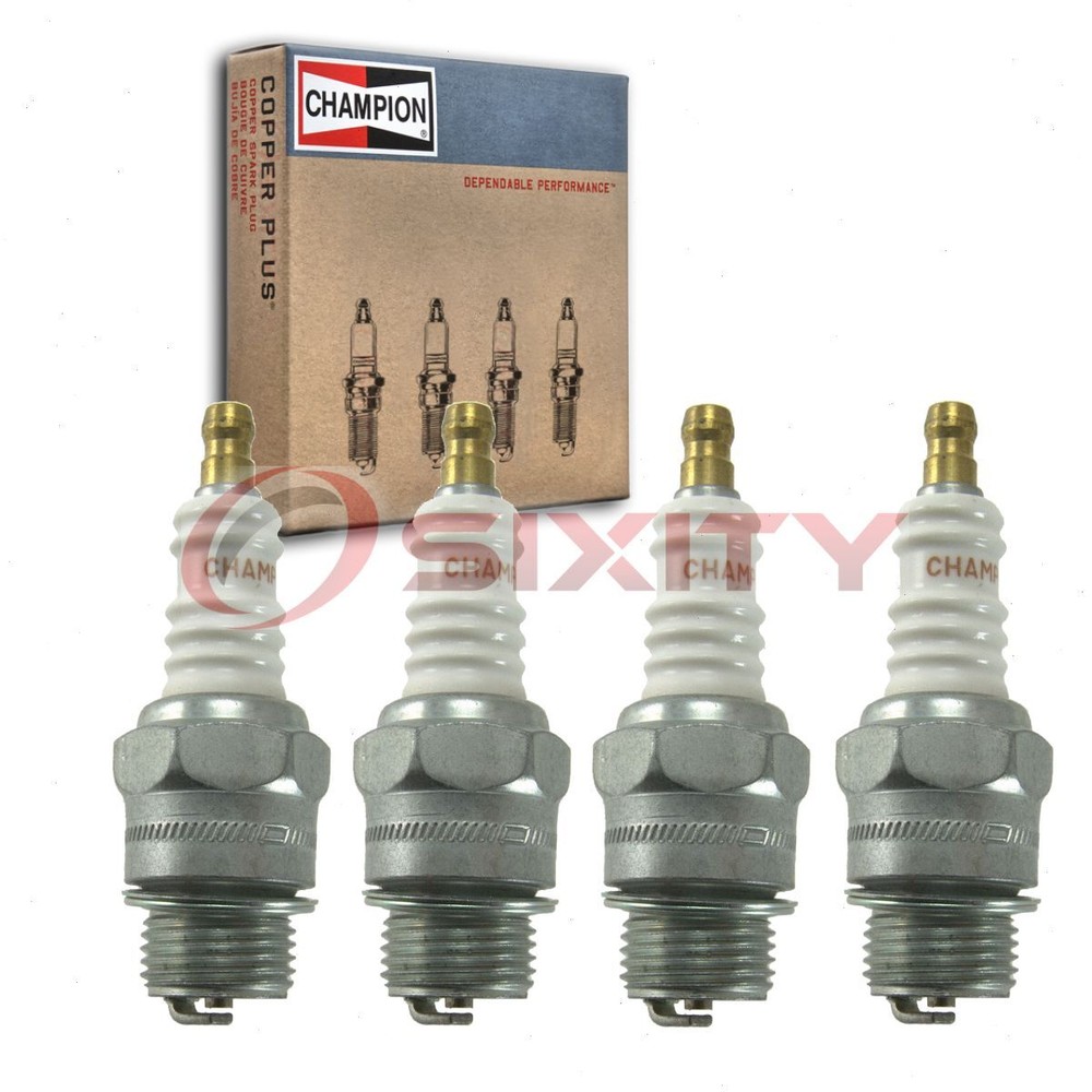 4 pc Champion Industrial Spark Plugs for 1933-1934 Continental Beacon zg