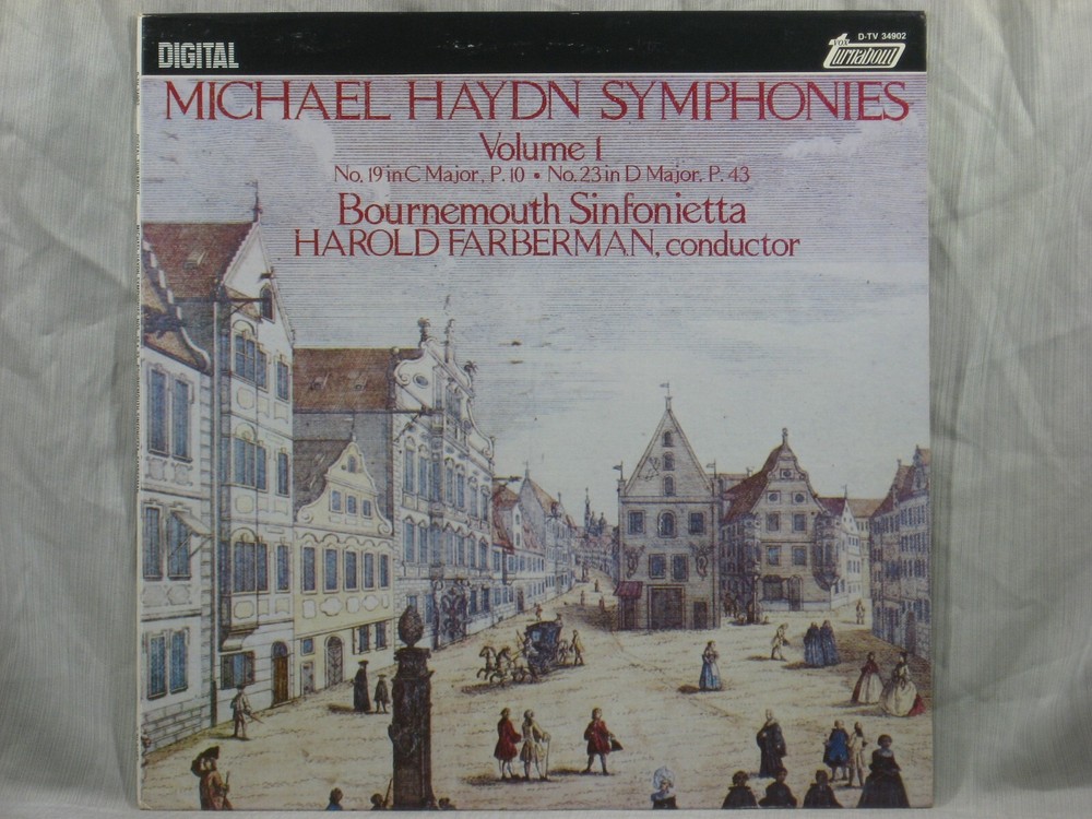 Michael Haydn Symphonies Volume 1 - Nos. 19, 23 - Bournemouth D-TV 13902