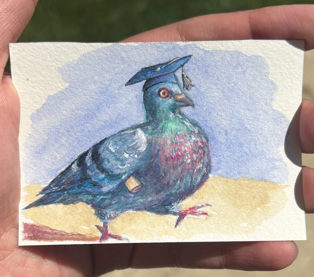 ACEO Original painting 