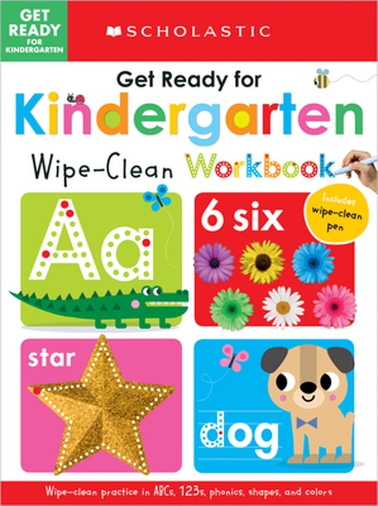 Get Ready for Kindergarten Wipe-clean Workbook: Scholastic Early Learners (wipe