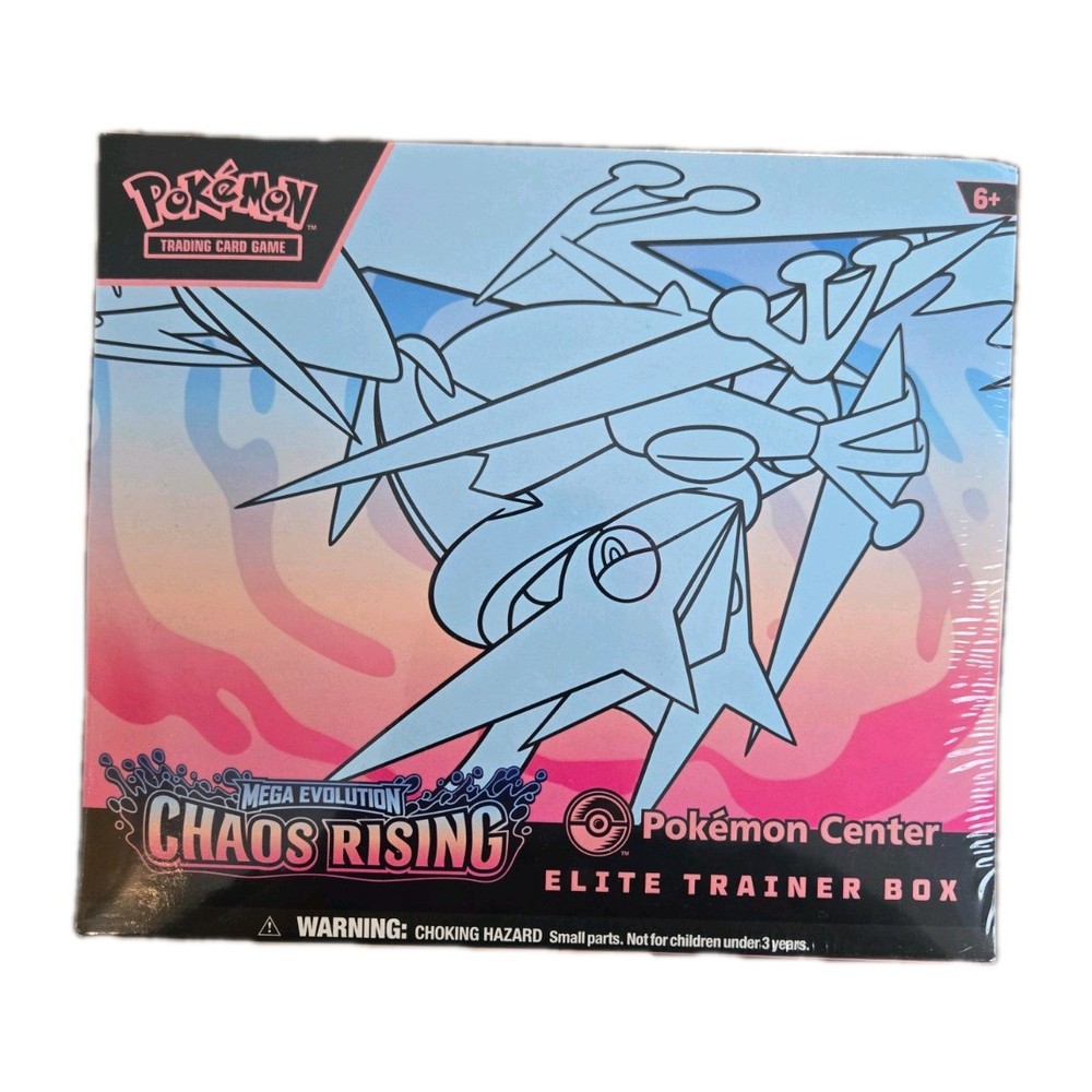 Chaos RIsing Pokémon Center Edition Elite Trainer Box BRAND NEW FACTORY SEALED