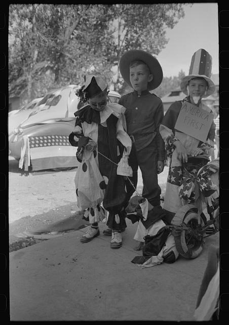 Fourth of July Parade,Vale,Oregon,OR,Farm Security Administration,FSA,1941,7 1