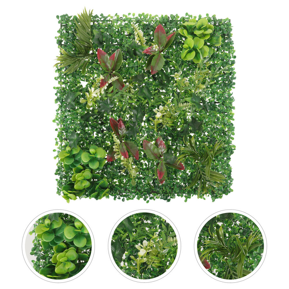 Fake Plants Outdoors Plastic Green Wall Shop Decor Restaurant Decoration